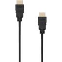 Sbox HDMI kabelis HDMI-201.5 BUDGET, 1,5m, 3840 &times; 2160 (4K) 60 kadri/s, niķelēti spraudņi, 32 AWG, Ethernet, ARC, CEC, melns