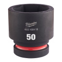 SHOCKWAVE&trade; IMPACT DUTY TRIECIENIZTURĪGAS UZGRIEŽŅU MUCIŅAS, 50 MM 1" IMPACT SOCKET STD - 1PC, 4932480419 MILWAUKEE