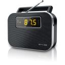 Muse 2-joslu PLL portatīvais radio M-081R, 230V, 20 iepriek&scaron; iestatītas stacijas, LED displejs, trauksmes funkcija