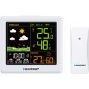 Blaupunkt Meteoroloģiskā stacija WS25WH, Krāsu LCD, modinātājs, pulkstenis, 5V 1200mA adapteris, 2xAA baterijas