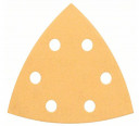 Slīppapīrs kokam, Delta, G120, 50 gab., 2608607882, BOSCH