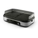 Philips Электрический гриль HD6222/90, 2400 Вт, 1400 см&sup2;, Механическое управление, Съемные пластины, Поддон для жира