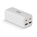 Lindy Įkroviklis USB 73441 100W 4 prievadai, 2 Type C, 2 Type A, 100-240 V, 12 V, 3 A, greitas įkrovimas, 1.5 m laidas