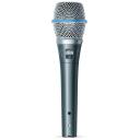 Shure BETA 87A melns studijas mikrofons, 50-20000Hz, 52V, 1.2mA, vadu, superkardioīds, zema frekvence filtrs
