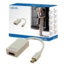 Logilink adapteris Mini DisplayPort uz HDMI ar audio, CV0036A, 0.1 m, Mini DisplayPort, HDMI A