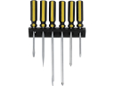 SCREWDRIVER SET, ON HANGER 6PCS 64090 TOYA