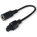 Teltonika strāvas adapteris PR2PD01B 5.5 x 2.1 mm muciņa, 4-pins, 3 mm attālums, 2 x 0.2 mm&sup2;, 100 mm