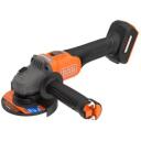 Black Decker Nurgahari BCG6L8N-XJ, 115mm, 18V, harjadeta, 7500 p/min, M14, ohutusl&uuml;liti