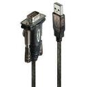 Lindy USB adapteris 42855 RS232 1, USB 1.1 1, Juodas