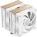 Deepcool Protsessori jahuti AK620 G2 WH R-AK620G2-WHNNMN-GJD, 57.76 cfm, 28.87 dBA, 2 ventilaatorit, 6 soojus toru
