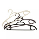 Clothes hangers 3 pcs. ORDINETT 129841027 plastic Eris 41.5x2.8x21cm assorted