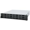 Synology NAS RACKST 12BAY RS2423RP+ AMD Ryzen V1780B, 8 ГБ памяти, 3 RJ45, 2 USB 3.2, 12 отсеков, 350 Вт