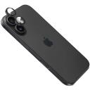 FIXED Kameras stikls iPhone 17 FIXGC2-1600-BK, 0.5mm, skrāpējumu aizsardzība, netīrumu aizsardzība, 2 objektīvu aizsargi