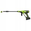 Greenworks Auk&scaron;to slėgio plovykla 5105307, 2.5kg, 300W, 24V, 24bar, 180l/h, 5-in-1 antgalis, ploviklio rezervuaras