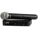 Shure Vadu bezvadu mikrofons BLX24E/PG58-H8E 010-04-748, -10 dB, 2xAA, 518-542 MHz, bezvadu, 1 gab.