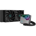 Deepcool Jahuti LT520 R-LT520-BKAMNF-G-1, 240 mm, 85,85 cfm, 500-2250 RPM, RGB valgustus, 2 ventilaatorit