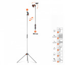 Teleskopiska dārza duša ar statīvu  DGS 3000 DAEWOO, 6, Plastikāts,Metāls