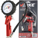 Riepu pumpējamā pistole ar manometru 12bar VERKE