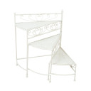 Plaukts SANDY 55x30xH66cm, antīki balts 76619