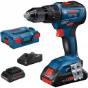 Cordless drill GSB 18V-55, 2x4Ah GAL 18V-40 06019H5304 BOSCH