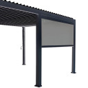 Aizskars "pull-down" nojumei MIRADOR 3m, pelēks; 19478 HOME4YOU