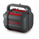 Muse Darba radio M-968 BTR, 40 W, ūdensizturīgs, Bluetooth, bezvadu, portatīvs, NFC funkcijas, melns/sarkans