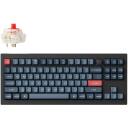 Keychron Klaviatuur V3M-D1 RGB, 2.4 GHz, Bluetooth 5.1, 4000 mAh, 1000 Hz, 45 g, 256 KB, 80 miljonit klahvivajutust