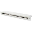 Digitus Patch Panelis DN-91624S, 48.2 x 4.4 x 10.9 cm, 24 x RJ45, 7.7 kg, 30N max, balts