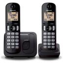 Panasonic KX-TGC212 Dect Black KX-TGC212PDB, 200m, 50, 16h, aizmugurē apgaismota tastatūra, polifoniskās zvana melodijas