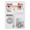 Набор люверсов 12,5 мм - 30 шт., KREATOR, KRT616109