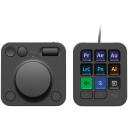Logitech Klaviatuur MX Creative Console 920-012931, grafiitv&auml;rv, 15 nuppu, 2.4GHz, Bluetooth, USB Type-C, ergonoomiline disain