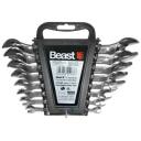 Beast V&otilde;tmete komplekt 8011736, 8 tk, vastab DIN, kroom-vanadiini sulam, 6x7 mm, 8x9 mm, 10x11 mm, 12x13 mm, 14x15 mm, 16x17 mm