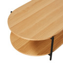 Kafijas galdiņ&scaron; DAVIA 115x60xH34cm, ozols 45123