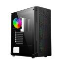 Gembird Корпус компьютера Fornax 400X CCC-FC-400X, 390x200x449mm, 6 отсеков для дисков, 1xUSB 2.0, 2xUSB 3.0, 12см вентилятор