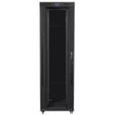 Lanberg Paigalduskapid 19 42U FF01-8242-12BL, 800mm, 42U, 800kg, IP20, LCD ekraan, 4 ventilaatori pesa