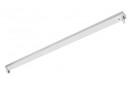 LED caurules stiprinājums OSL SLIM-1x120 T8, G13, 220-240V, IP20, vienpusēja baro&scaron;ana, balts, OS-OSL1120S-00