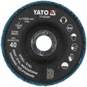 Yato lapiņu slīpdisks P40 125x22mm YT-833005