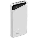 Navitel PWR10 MX White, 10000mAh, 3.7V, 37Wh, 2xUSB-A, kahepoolsed USB-C, mikro-USB, &uuml;lekoormuse kaitse