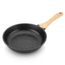 Eta Pann ETA792990000 TITANIUM II, 24cm, elektriline, induktsioon, gaas, klaaskeraamika, fikseeritud k&auml;epide, must