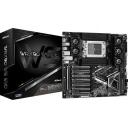 Asrock Emaplaat WRX90 WS EVO, AMD, sTR5, 8 x DIMM DDR5, 2 TB, 7 x PCIe Gen5, 2 x 10GbE LAN, 4 x SATA III