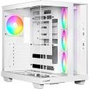 Be Quiet Korpus MIDITOWER BGW86, 4x120mm ventiliatoriai, 2x2.5" ir 1x3.5" diskai, RGB valdymas, kompakti&scaron;kas dizainas