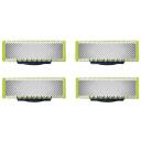 Philips OneBlade vahetatavad terad QP240/50, 4 tk, m&otilde;eldud Norelco OneBlade trimmeritele