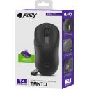 Fury Datorpele Tanto T4 NFU-2203, 2.4 GHz, Bluetooth, USB, 200-12000 DPI, 7 pogas, 53g, Huano slēdži, PTFE slīdņi