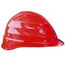 Каска Rockman C3, с пластиковыми креплениями, красный