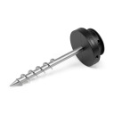 Žemės smaigas KARCHER 2.645-382.0 žarnos ritėms 190x190x487mm juoda