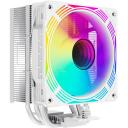 Gamemax protsessori jahuti ICE FORCE WH, 585g, 44.35cfm, 4 soojus toru, TDP kuni 220W, 800-1600rpm