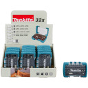 Antgalių rinkinys 32 vnt. 12 pakelių D-74762-12 MAKITA