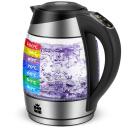 Unknown Brand 12837 Tējkanna FKG-418, 2200 W, 1.8 L, 7 LED krāsas, 360&deg; pagrie&scaron;ana, temperatūras uzturē&scaron;ana 2h