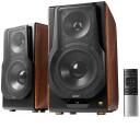 Edifier Premium 2.0 Garsiakalbių Sistema S3000MK II Brown, 256W, 38-40kHz, Bluetooth 5.0, OLED ekranas, 24bit DSP