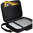 Case Logic Messenger - Kott VNCI215, 15.6'', must, pol&uuml;ester, pehme polsterdatud &otilde;larihm, eemaldatav rihm, v&auml;line lukuga tasku
